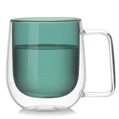 Doppelwandiges mehrfarbiges Weinglas-Set – Stilvolle Cocktailbecher