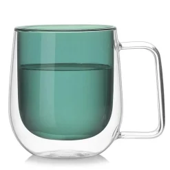 Doppelwandiges mehrfarbiges Weinglas-Set – Stilvolle Cocktailbecher