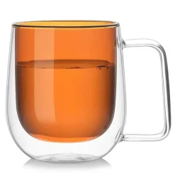 Doppelwandiges mehrfarbiges Weinglas-Set – Stilvolle Cocktailbecher