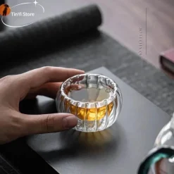 Doppelwandiges Teetassen-Set aus Glas – vielseitiges Trinkgeschirr für Tee, Espresso, Bier, Whisky