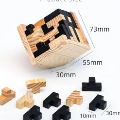 3D-Puzzle-Spielzeug – lehrreiches Denkspiel für alle Altersgruppen