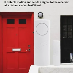 Drahtloser Alarm mit magnetischem Bewegungssensor – Sicherheitssystem für Zuhause