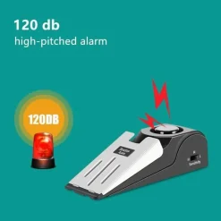 Drahtloser Türstopper-Alarm - Tragbares Sicherheitsgerät