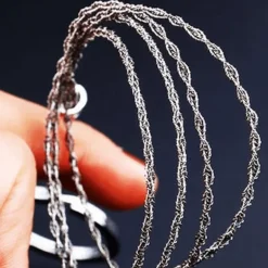 Drahtsäge aus Edelstahl – Camping-Überlebenswerkzeug