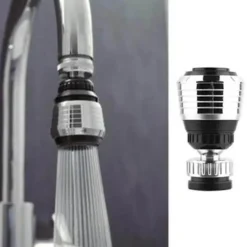 Drehbare Küchenhahnverlängerung mit Wasserfilter – ideal für den Einsatz zu Hause und im Badezimmer