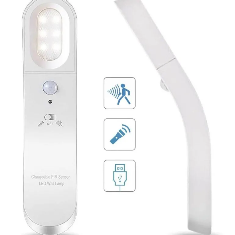 Drehbare LED-Wandleuchte mit Bewegungsmelder – Energieeffiziente Beleuchtung