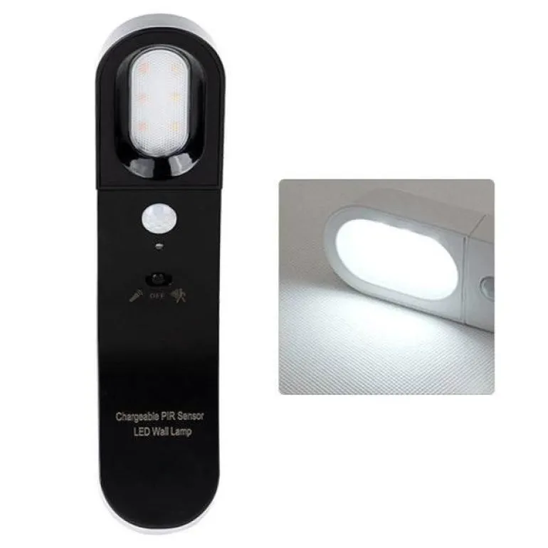 Drehbare LED-Wandleuchte mit Bewegungsmelder – Energieeffiziente Beleuchtung