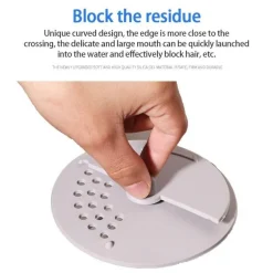 Drehbarer Abflussfilter gegen Verstopfung – effektive Lösung zum Stoppen von Wasser