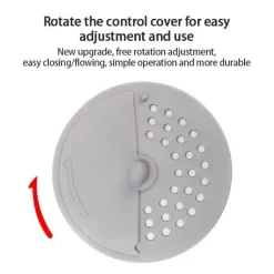 Drehbarer Abflussfilter gegen Verstopfung – effektive Lösung zum Stoppen von Wasser