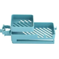 Drehbarer Abfluss-Organizer für die Küchenspüle – mehrschichtige Aufbewahrungslösung