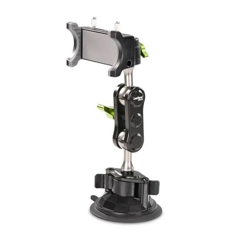 Drehbarer Autotelefonhalter mit langem Arm - Federsichere Universalhalterung