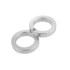 Drehbarer, faltbarer Selbstverteidigungsring aus Edelstahl