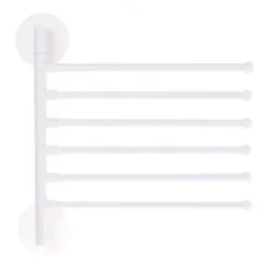 Drehbarer Handtuchhalter zur Wandmontage – Mehrschichtiger Badezimmer-Organizer