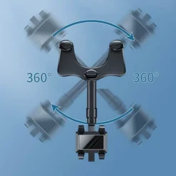 Drehbarer Telefonhalter für den Rückspiegel - Verstellbare Autohalterung