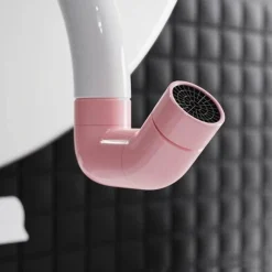 Drehbarer Wasserhahn-Verlängerer mit Spritzschutz – Universal-Spülbeckenaufsatz