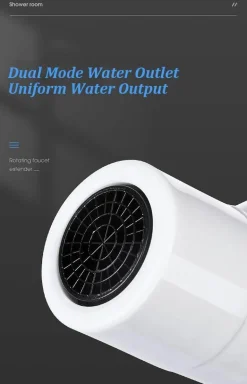 Drehbarer Wasserhahn-Verlängerer mit Spritzschutz – Universal-Spülbeckenaufsatz