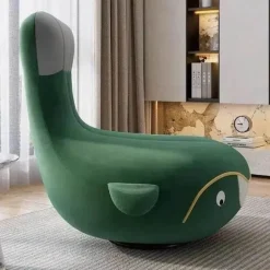 Drehbarer Whale Chair – Modernes 360-Grad-Design