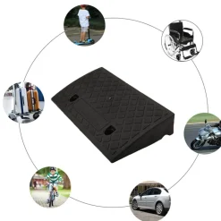 Dreieckige Fahrzeug-Zufahrtsrampe - Langlebiger Geschwindigkeitsreduzierer für Autos