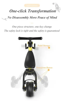 Dreirad-Balance-Scooter für Kinder – Einfache Fahrt für kleine Kinder