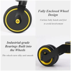 Dreirad-Balance-Scooter für Kinder – Einfache Fahrt für kleine Kinder