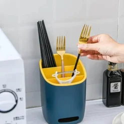 Dreischichtiger Besteck-Organizer - Küchenaufbewahrungsregal