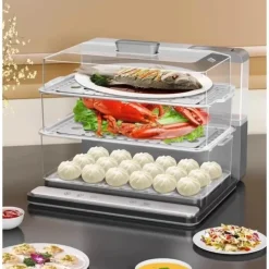 Dreischichtiger elektrischer Dampfgarer – Multi-Cook-Küchengerät