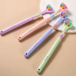 Dreiseitige weiche Zahnbürste – Ultra Care Mundhygiene-Tool