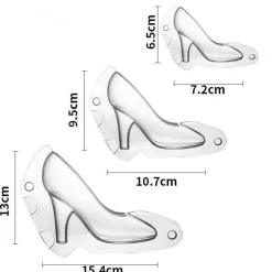 3D-Schokoladenform – High Heel-Schuh-Design