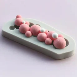 3D-Silikon-Blasen-Kuchenform für Kekse, Schokoladenkugeln