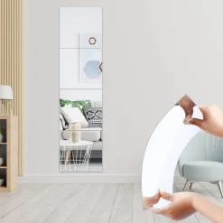 3D-Spiegel-Wandaufkleber – selbstklebende DIY-Heimdekoration