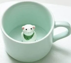 3D-Tierbecher – Kreatives Cartoon-Trinkgeschirr