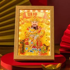 3D-Treibsand-Lichtmalerei – Künstlerische LED-Wanddekoration