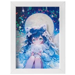 3D-Treibsand-Lichtmalerei – Künstlerische LED-Wanddekoration