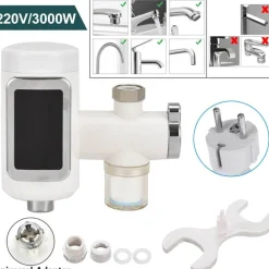 Durchlauferhitzer-Wasserhahn - Universeller Schnell-Warmwasserhahn