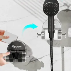 Duschkopfhalter mit Ultra-Saugfunktion – Badezimmerzubehör zur Wandmontage