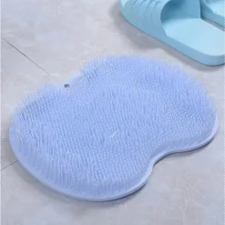 Duschmassagematte aus Silikon mit rutschfesten Saugnäpfen für sicheres und entspannendes Baden