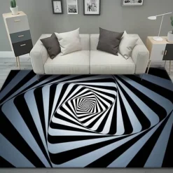 3D-visuelle Bodenmatte – Kreativer Heimdekor-Teppich