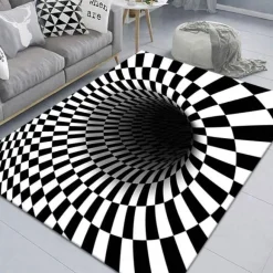 3D-visuelle Bodenmatte – Kreativer Heimdekor-Teppich