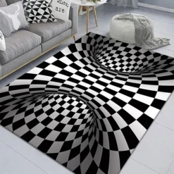 3D-visuelle Bodenmatte – Kreativer Heimdekor-Teppich