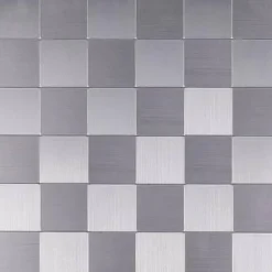 3D-Wandaufkleber aus Metallziegeln – selbstklebende Dekorplatten