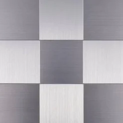 3D-Wandaufkleber aus Metallziegeln – selbstklebende Dekorplatten