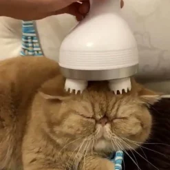 3D-wasserdichtes Haustier-Massagegerät – Entspannendes Hunde-/Katzen-Massagegerät