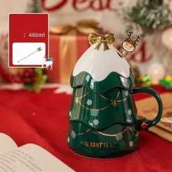 3D-Weihnachtsbaum-Tasse – Kreatives Weihnachts-Trinkgeschirr