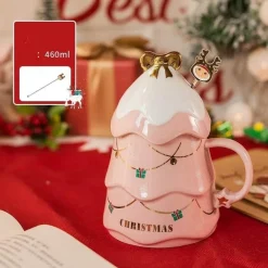 3D-Weihnachtsbaum-Tasse – Kreatives Weihnachts-Trinkgeschirr