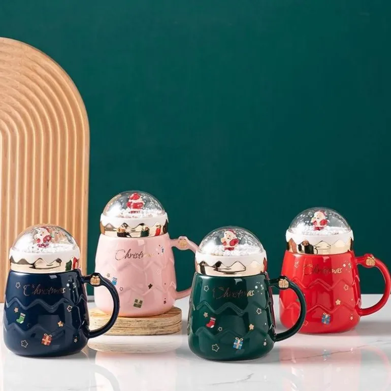 3D-Weihnachtstassen – Weihnachtstrinkgefäße für festliche Stimmung