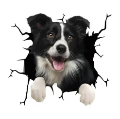 3D-Welpen-Auto-Kratzschutz-Aufkleber – süße Fahrzeugdekoration