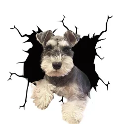 3D-Welpen-Auto-Kratzschutz-Aufkleber – süße Fahrzeugdekoration