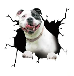 3D-Welpen-Auto-Kratzschutz-Aufkleber – süße Fahrzeugdekoration