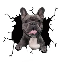 3D-Welpen-Auto-Kratzschutz-Aufkleber – süße Fahrzeugdekoration