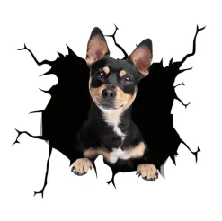 3D-Welpen-Auto-Kratzschutz-Aufkleber – süße Fahrzeugdekoration